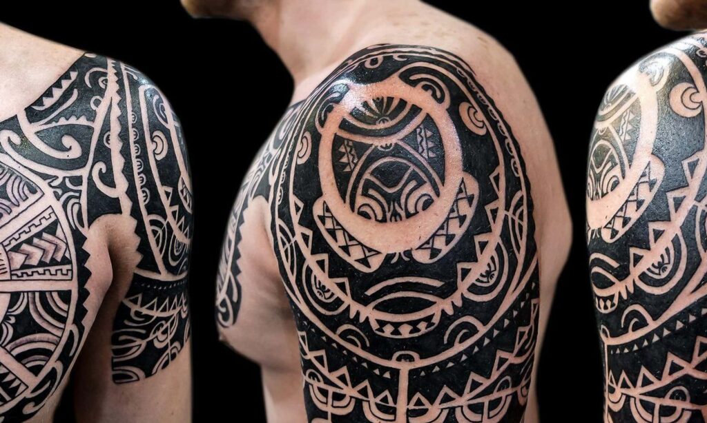 Polynesian Shoulder Tatau/Tattoo